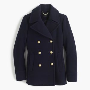 J Crew Majesty Peacoat - Stadium Cloth